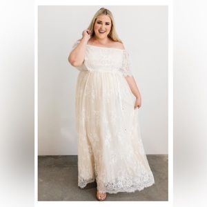 Baltic Born Guinevere Lace Maxi Dress. XXL.